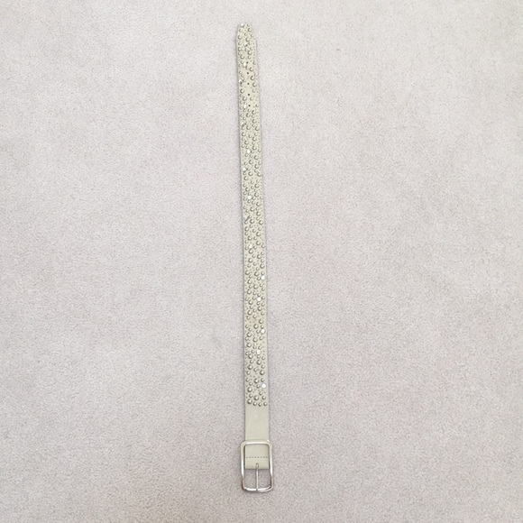 Leather Rhinestone Belt - Picture 8 of 11